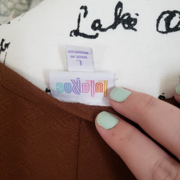 Lularoe Large Carly - Picture 4 of 4